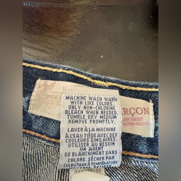 Women’s Blue Distressed Jeans - Picture 3 of 4